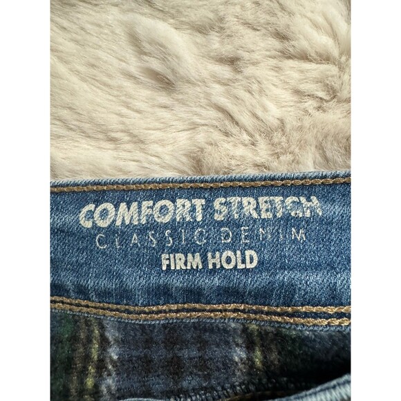 Natural Reflections Flannel-Lined Medium Wash Straight Leg Jeans Size 12 Outdoor - Picture 5 of 12